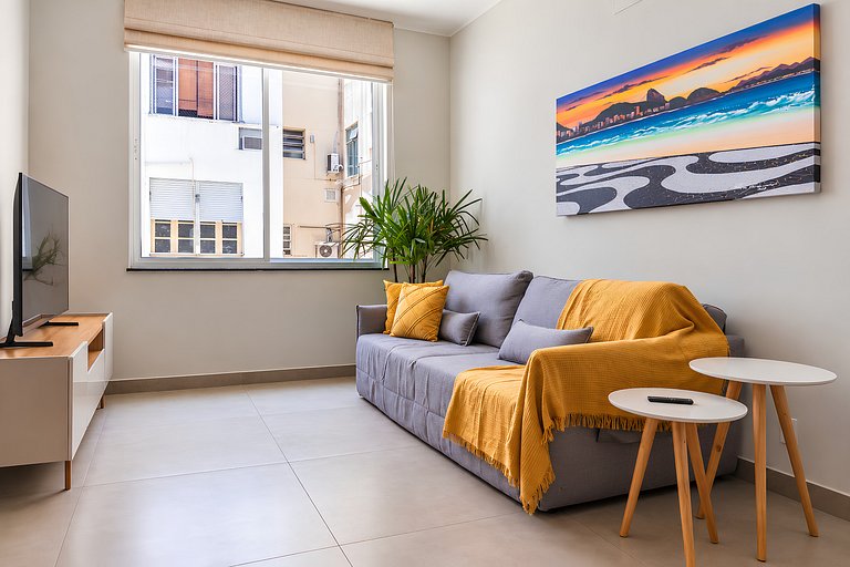 Copacabana Vacation Rental, 5 min from Beach, Rio