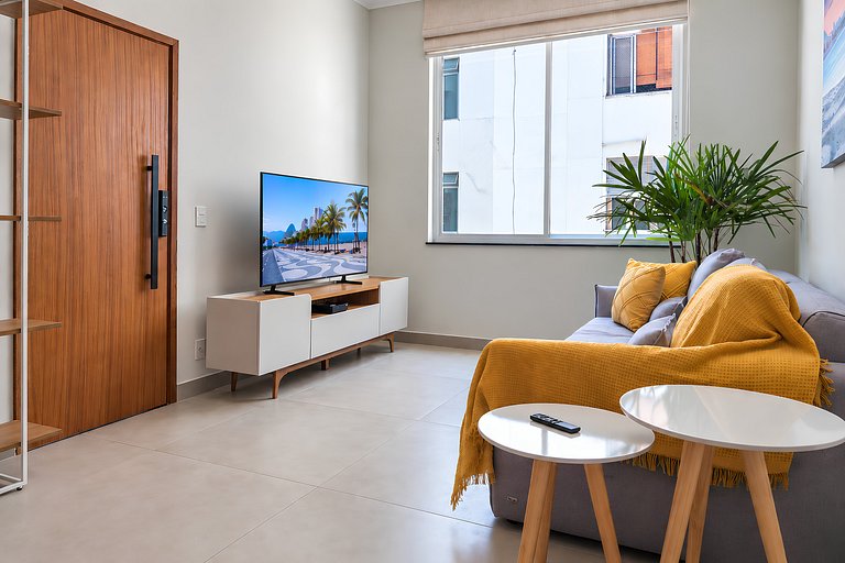Copacabana Vacation Rental, 5 min from Beach, Rio